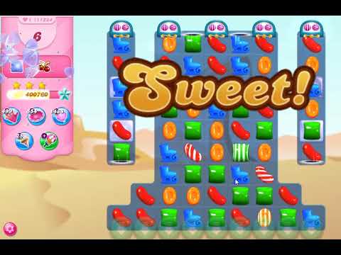 Candy Crush Saga Level 11224 (3 stars, No boosters)