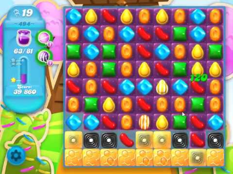 Candy Crush Soda Saga Level 494