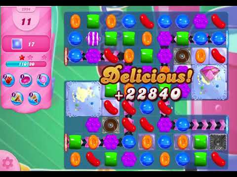 Candy Crush Saga Level 2994 NO BOOSTERS