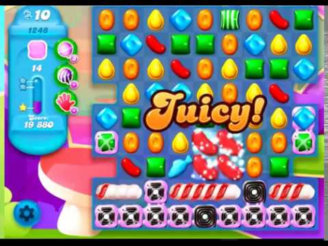 Candy Crush Soda Saga Level 1248 - NO BOOSTERS **