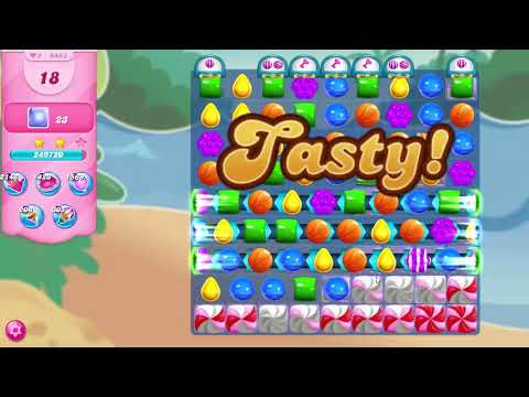 Candy Crush Saga Level 9883 NO BOOSTERS