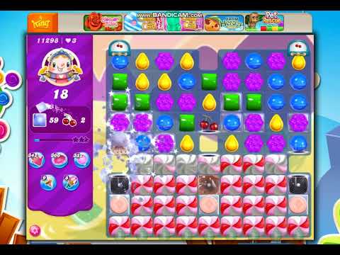 Candy Crush Saga Level 11298 New Version  NO BOOSTERS