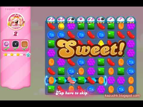 Candy Crush Saga Level 14333 (3 stars, NO boosters)