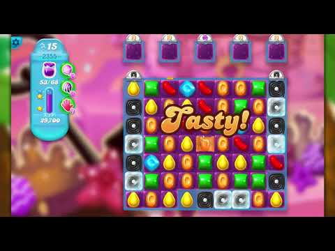 Candy Crush Soda Saga Level 2355 NO BOOSTERS