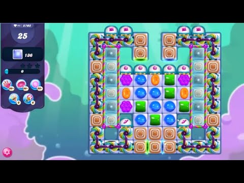 Candy Crush Saga LEVEL 5702 NO BOOSTERS (seventh version)