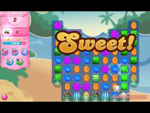 Candy Crush Saga Level 12587 (No boosters)