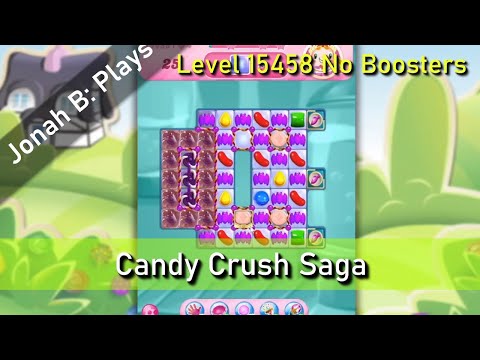 Candy Crush Saga Level 15458 No Boosters