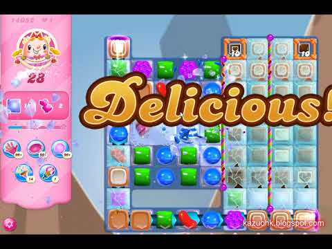 Candy Crush Saga Level 14052 (3 stars, NO boosters)