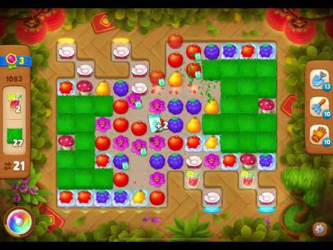 GardenScape Level 1083 no boosters (25 moves)