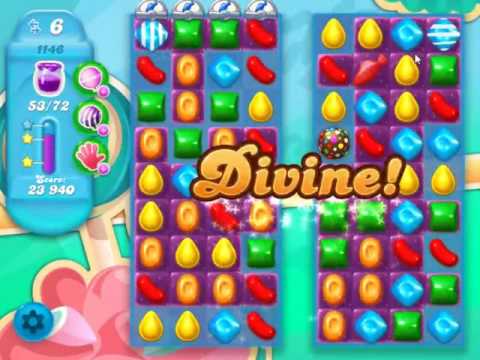 Candy Crush Soda Saga Level 1146 - NO BOOSTERS