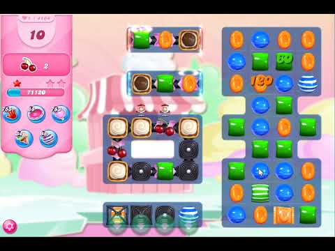 Candy Crush Saga Level 4164 NO BOOSTERS