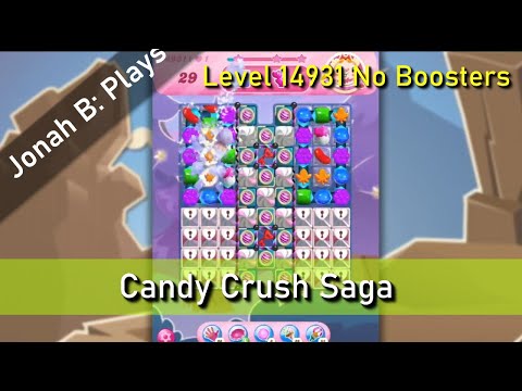 Candy Crush Saga Level 14931 No Boosters