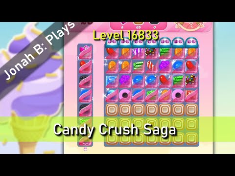 Candy Crush Saga Level 16833