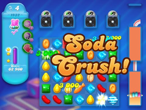 Candy Crush Soda Saga Level 1932 (3 stars, NO boosters)