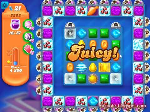 Candy Crush Soda Saga Level 2302 (3 stars, NO boosters)