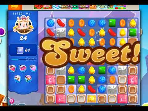 Candy Crush Saga Level 11783 - 34 Moves  NO BOOSTERS