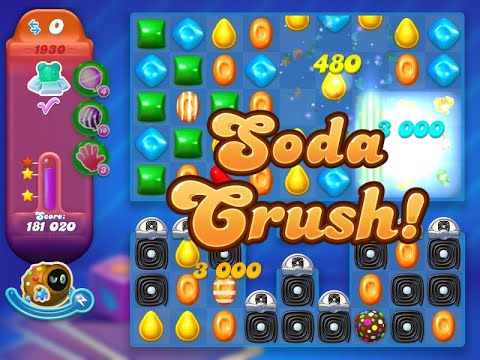 Candy Crush Soda Saga Level 1930 (NO boosters)