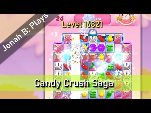 Candy Crush Saga Level 16821