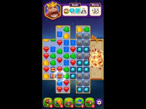 Royal Kingdom Level 409 - NO BOOSTERS GAMEPLAY 🏰 | SKILLGAMING ✔️