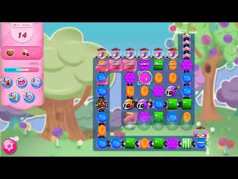 Candy Crush Saga LEVEL 6585  NO BOOSTERS (second version)