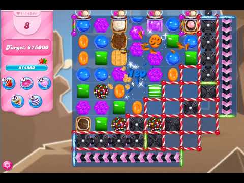 Candy Crush Saga Level 4391 NO BOOSTERS