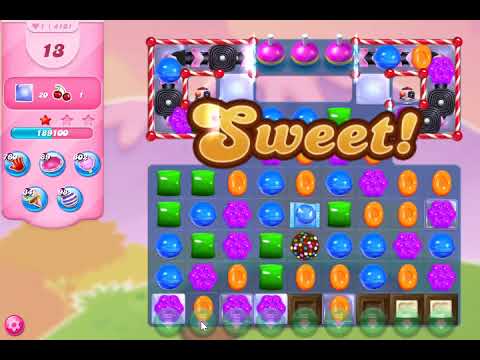 Candy Crush Saga Level 4101 NO BOOSTERS