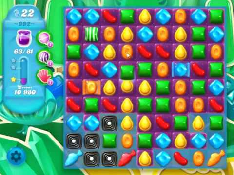 Candy Crush Soda Saga Level 992 - NO BOOSTERS