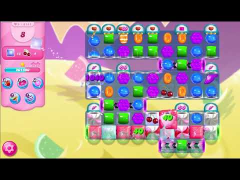 Candy Crush Saga Level 8141 NO BOOSTERS