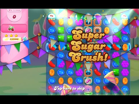 Candy Crush Saga Level 11856 (3 stars, No boosters)