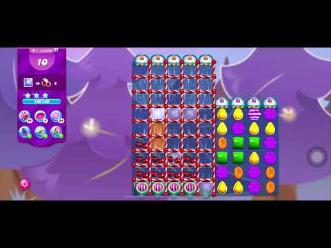 Candy Crush Saga Level 12690 (20 Moves) - NO BOOSTERS