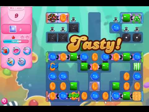 Candy Crush Saga Level 4221 NO BOOSTERS