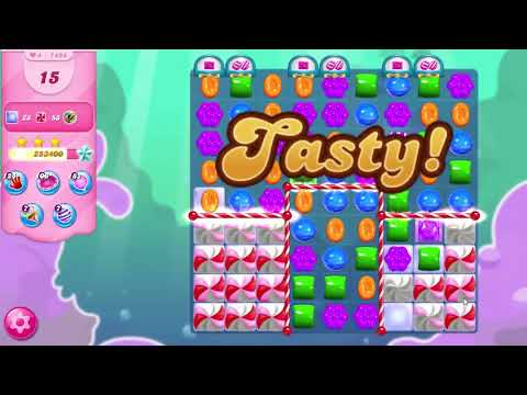 Candy Crush Saga LEVEL 7494 NO BOOSTERS (second version)