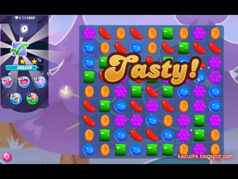 Candy Crush Saga Level 11635 (24 moves, No boosters)