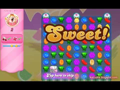 Candy Crush Saga Level 12648 (3 stars, No boosters)