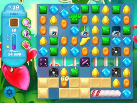 Candy Crush Soda Saga Level 1485 - NO BOOSTERS