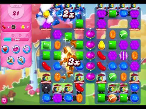 Candy Crush Saga Level 3142 NO BOOSTERS (fourth version)