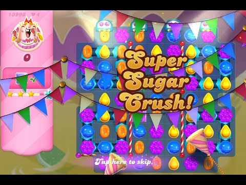 Candy Crush Saga Level 13998 (2nd version, 3 stars, NO boosters)