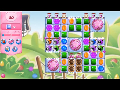 Candy Crush Saga Level 4866 NO BOOSTERS