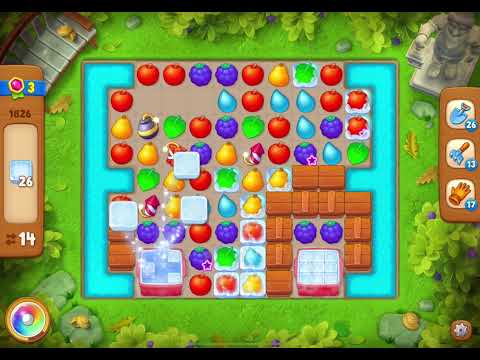 GardenScapes Level 1826 no boosters (25 moves)