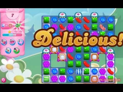 Candy Crush Saga Level 12174 (3 stars, No boosters)