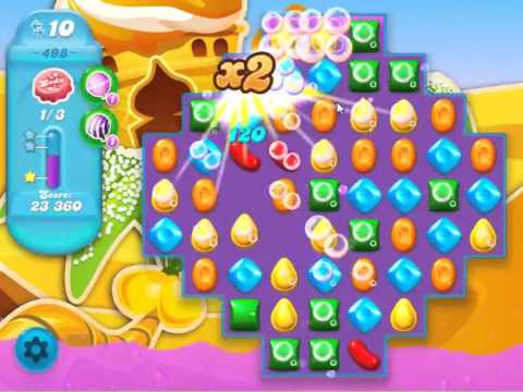 Candy Crush Soda Saga Level 498