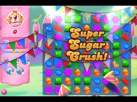 Candy Crush Saga Level 13965 (3 stars, NO boosters)