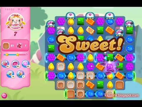 Candy Crush Saga Level 14151 (3 stars, NO boosters)