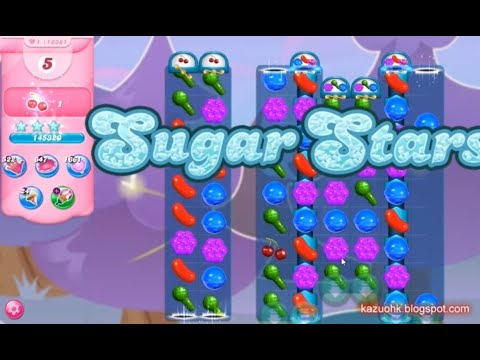 Candy Crush Saga Level 12381 (Sugar stars, No boosters)