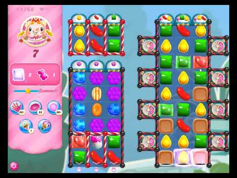 Candy Crush Saga Level 14768 - NO BOOSTERS | SKILLGAMING ✔️