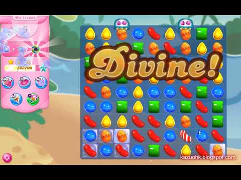 Candy Crush Saga Level 11689 (3 stars, No boosters)