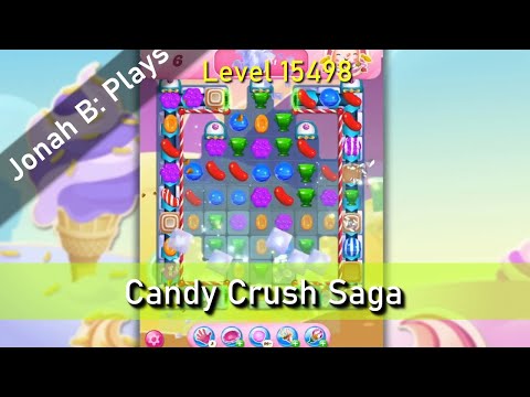 Candy Crush Saga Level 15498