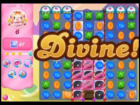 Candy Crush Saga Level 13695 - NO BOOSTERS | SKILLGAMING ✔️