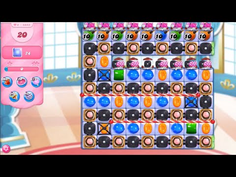 Candy Crush Saga Level 4848 NO BOOSTERS