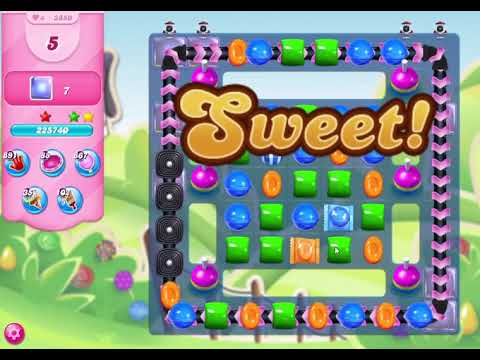 Candy Crush Saga Level 3850 NO BOOSTERS